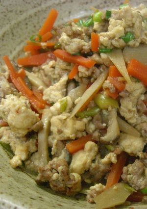 お野菜たっぷり♪炒り豆腐-レシピのメイン写真