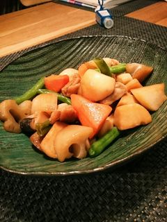 冷凍根菜の照り煮-レシピのメイン写真