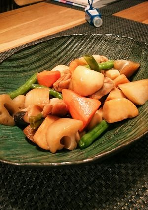 冷凍根菜の照り煮-レシピのメイン写真