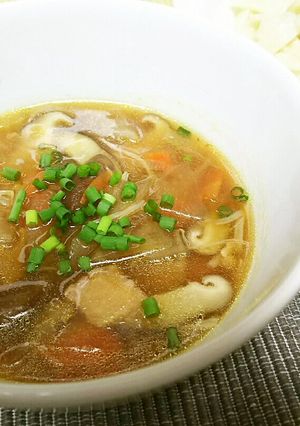 野菜たっぷり～けんちん風つけうどん-レシピのメイン写真