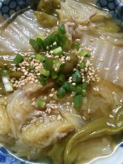簡単!白菜とししとう、挽き肉の中華煮込み-レシピのメイン写真