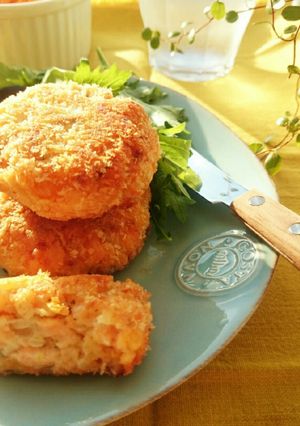 秋鮭でつくるサーモンケーキ✾-レシピのメイン写真
