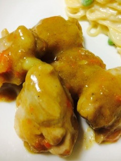 カレーリメイク鶏カレーあん-レシピのメイン写真