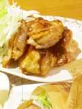 鶏のもも肉の和風照り焼きチキン