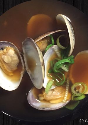あさりの赤だし-レシピのメイン写真