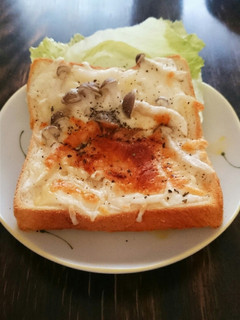 絶品!!きのこチーズトースト♡-レシピのメイン写真