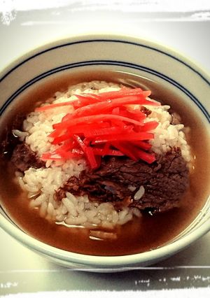 牛丼風スープチャーハン-レシピのメイン写真