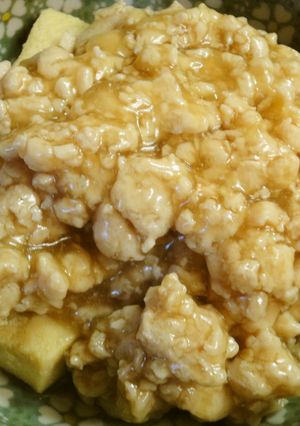 超簡単!高野豆腐の鶏そぼろ餡かけ-レシピのメイン写真