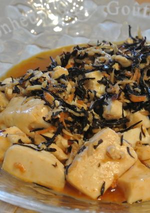 豆腐とひじきの炒め煮（ダイエット食）-レシピのメイン写真