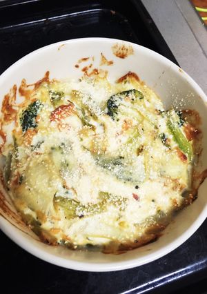 ダイエット豆腐クリームのブロッコグラタン-レシピのメイン写真