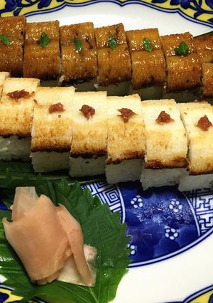 鱧の押し寿司2種類〜白焼き〜蒲焼〜-レシピのメイン写真