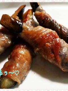 簡単☆豚バラ肉でカリッとなすの肉巻き♪-レシピのメイン写真