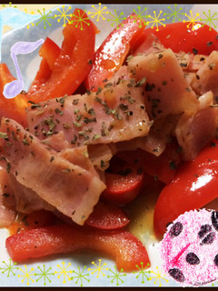 *パプリカのドレッシング炒め*-レシピのメイン写真