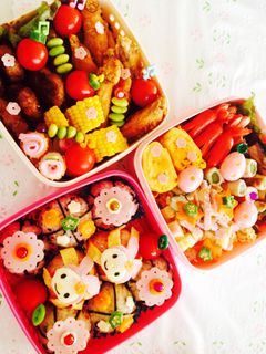 キャラ弁運動会お弁当-レシピのメイン写真