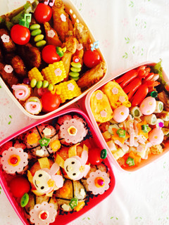 キャラ弁運動会お弁当-レシピのメイン写真