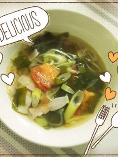 風邪にはこれ!超簡単☆特製にんにくスープ-レシピのメイン写真