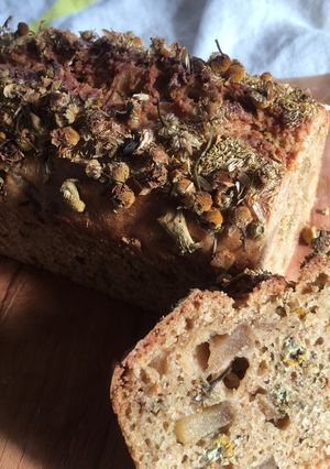 りんご+カモミールのパウンドケーキ-レシピのメイン写真