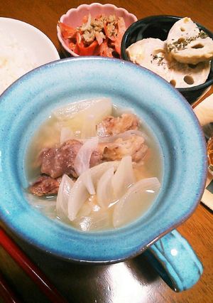 牛スジと玉ねぎのビールコンソメ煮-レシピのメイン写真