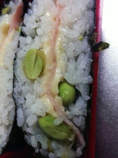枝豆ごはんとハムちーおにぎらず◆-レシピのメイン写真