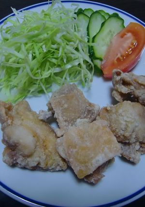 さくさくジューシー♪鶏の塩唐揚げ♪-レシピのメイン写真