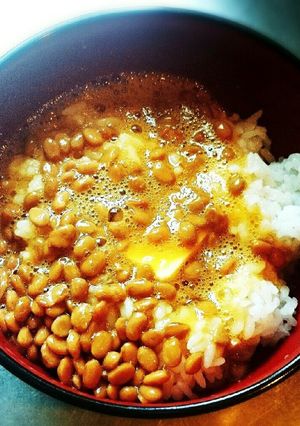 絶対ハマる！！納豆卵バターご飯-レシピのメイン写真