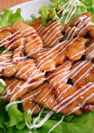 ごま香る☆照りマヨチキン-レシピのメイン写真