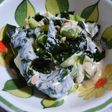 わかめ・きゅうり・ツナの胡麻ドレ和え