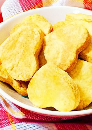 バターなしココナツオイルで型抜きクッキー-レシピのメイン写真