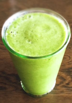 ほうれん草ラズベリー グリーンスムージー-レシピのメイン写真