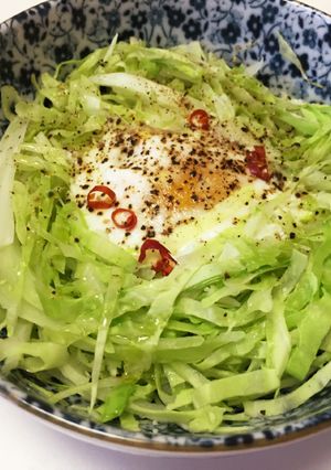 超簡単！巣ごもり卵〜ペペロンチーノ風〜-レシピのメイン写真