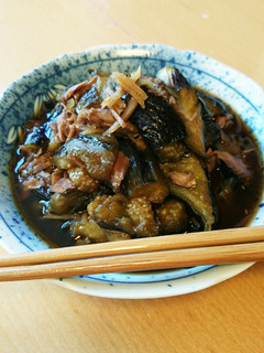 新生姜風味香る!なすの甘辛煮-レシピのメイン写真