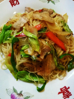 焼きビーフン(カレー味)-レシピのメイン写真