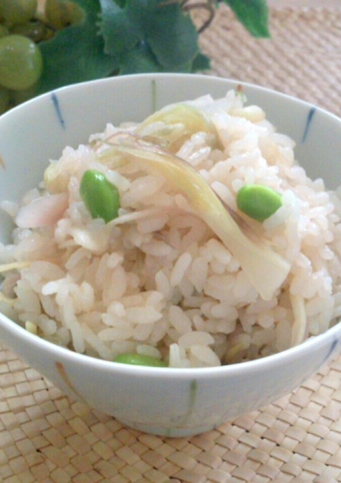 みょうがご飯-レシピのメイン写真