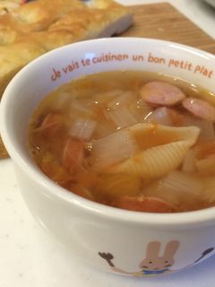 ミネストローネ風スープ-レシピのメイン写真