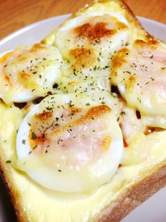 裏切らない組合せ!キムチマヨトースト♪-レシピのメイン写真