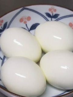 お家で簡単ゆで卵♪-レシピのメイン写真