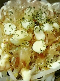 モヤシのお好み焼き風サラダ-レシピのメイン写真