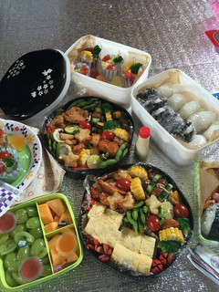 2015 小学校初めての運動会お弁当-レシピのメイン写真