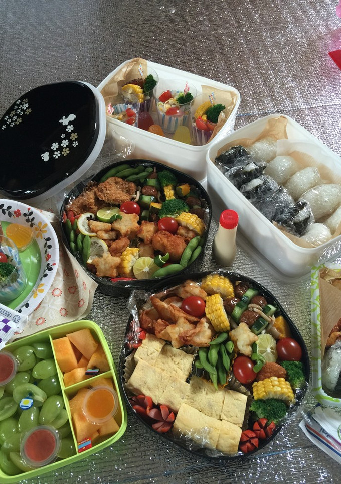 2015 小学校初めての運動会お弁当-レシピのメイン写真