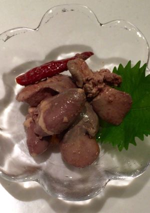 ジップロックで簡単！鳥レバーの醤油漬け-レシピのメイン写真