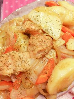 サーモンとポテト にんにくバター醤油-レシピのメイン写真