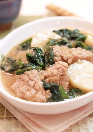 豚肉の飾り切り炒め煮-レシピのメイン写真