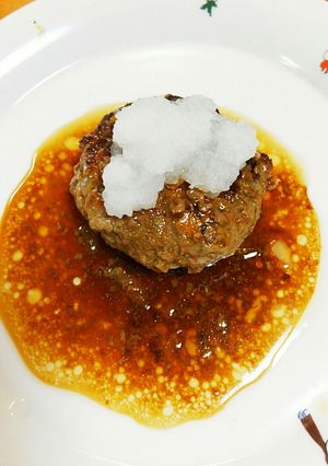 豚肉100%ハンバーグ-レシピのメイン写真