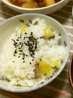 シンプルなさつまいもご飯-レシピのメイン写真