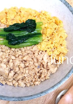簡単!美味しい!そぼろ丼-レシピのメイン写真