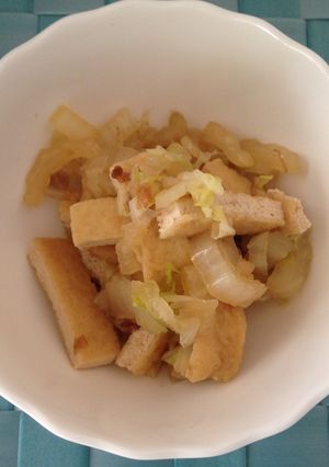 薄揚げと白菜のさっと煮-レシピのメイン写真
