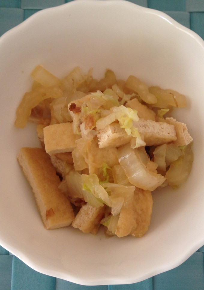 薄揚げと白菜のさっと煮-レシピのメイン写真