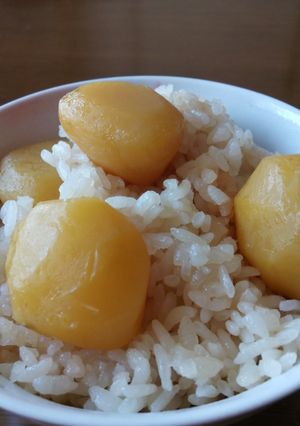 甘露煮栗ご飯-レシピのメイン写真