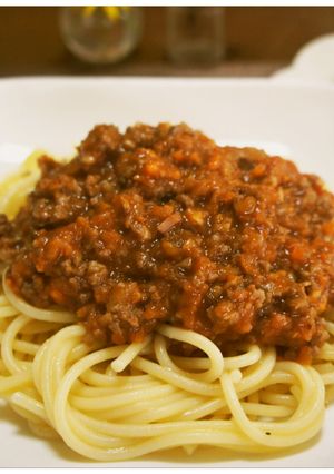 懐かしいスパゲティミートソース-レシピのメイン写真