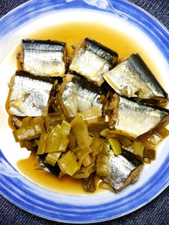 簡単!骨ごと秋刀魚の煮付け-レシピのメイン写真